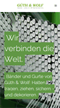 Mobile Screenshot of gueth-wolf.de